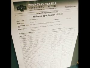 100% פוליאסטר דומה בד ג 'רזי זיכרון עבור מעיל עובדים