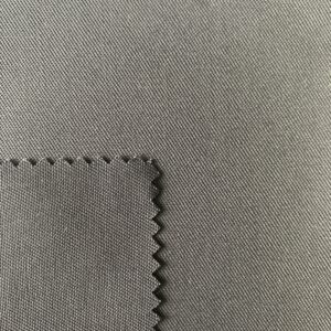 בד פוליאסטר ממוחזר TCW23/MOOSO REC עם כותנה אורגנית 65/35 2/1 טוויל גמישות מכנית 250 גרם למ"ר